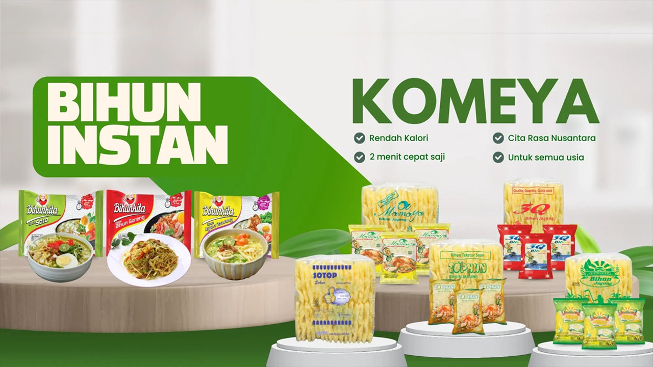 Bihun Berkualitas Premium dari PT. Komeya International