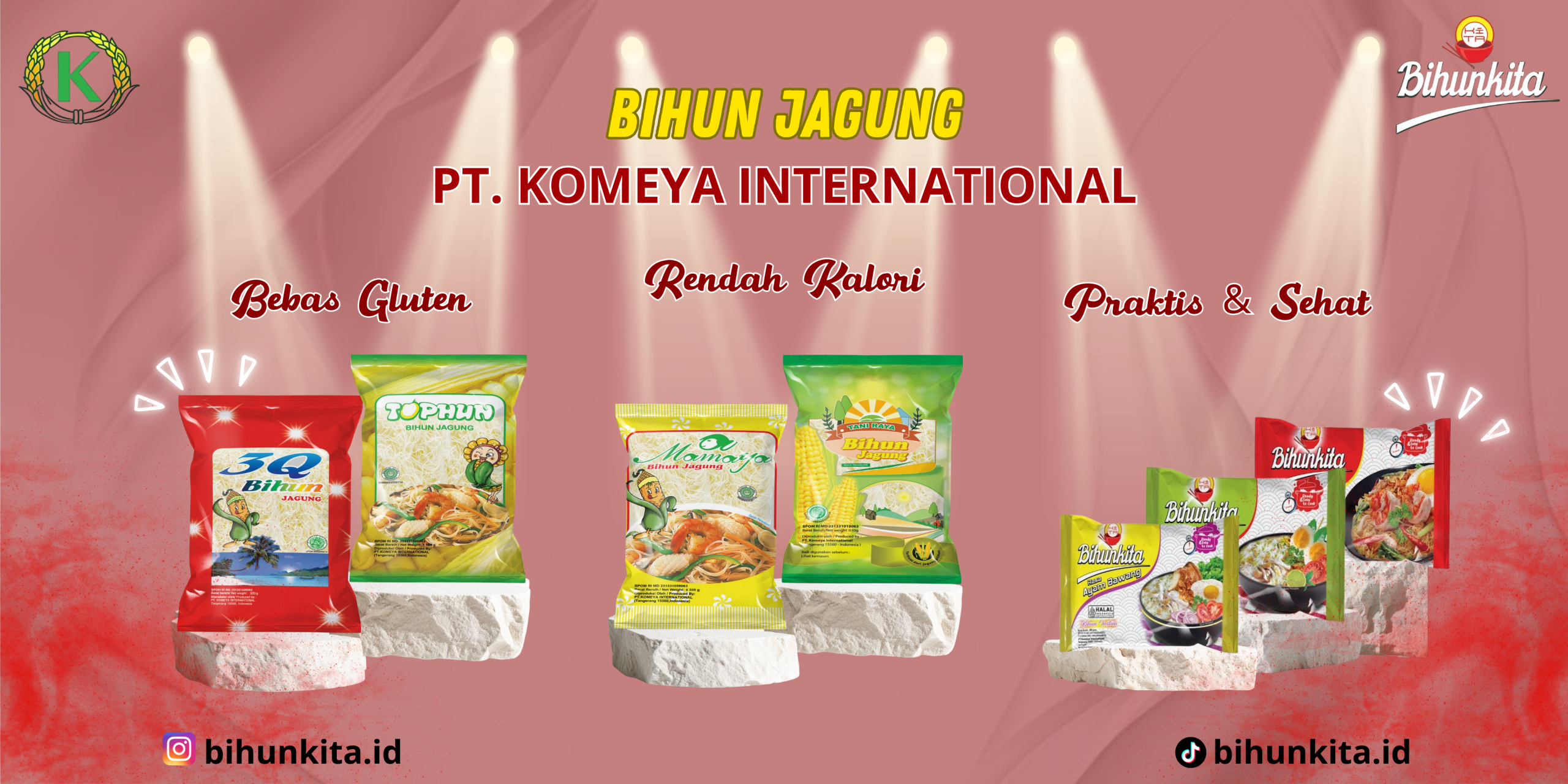 Keunggulan Bihun Jagung PT. Komeya International