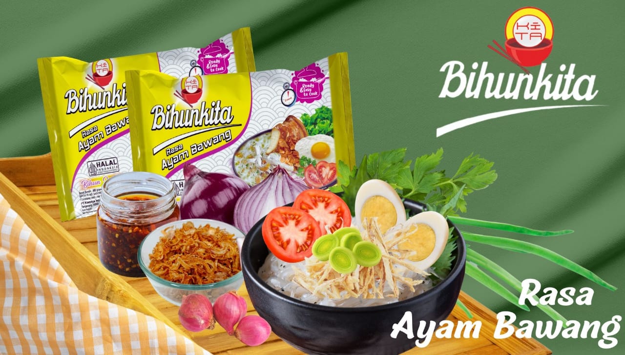 Bihun Instan Rasa Ayam Bawang, Bihun Kuah Kaldu, Menu Sarapan Praktis.